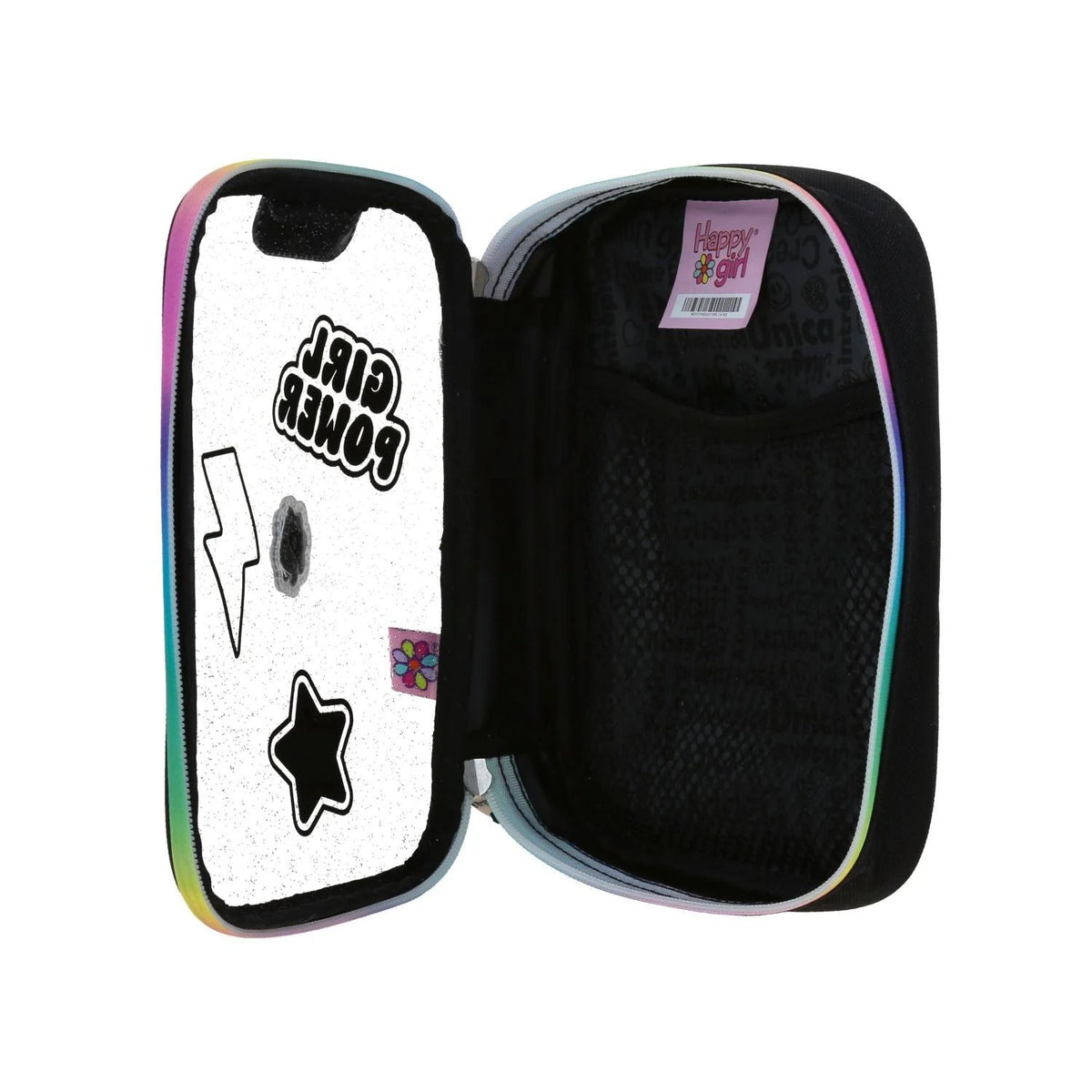 Lapicera Negro Happy Girl Clir | Diseño Práctico