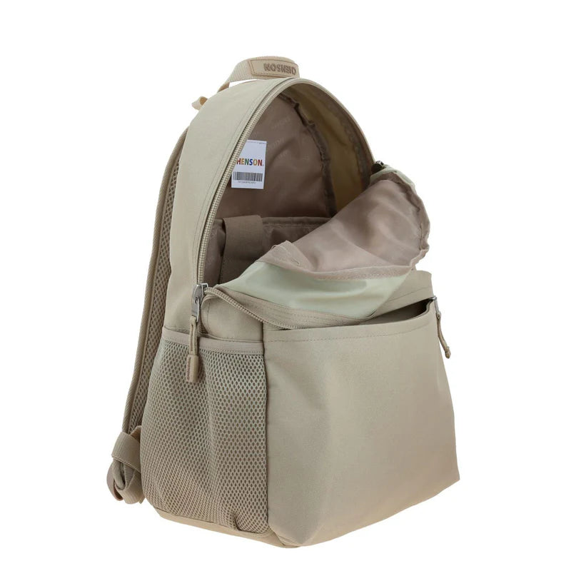 Mochila Beige Chenson Chenk | Porta Laptop hasta 13"