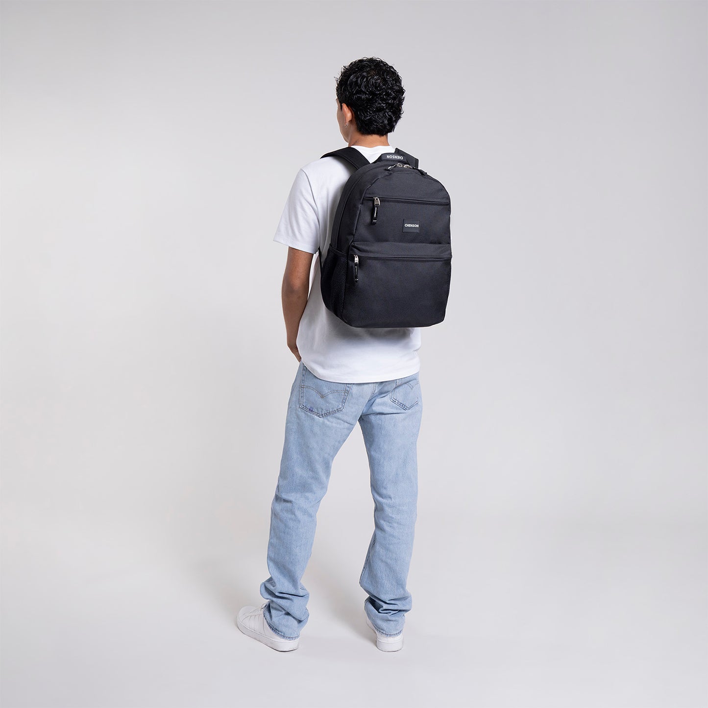 Mochila Negro Para Porta Laptop De Hasta 13" Pulgadas Chenson Chenk
