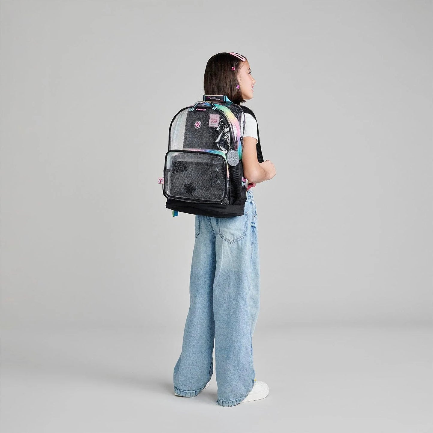 Mochila Negro Happy Girl Clir