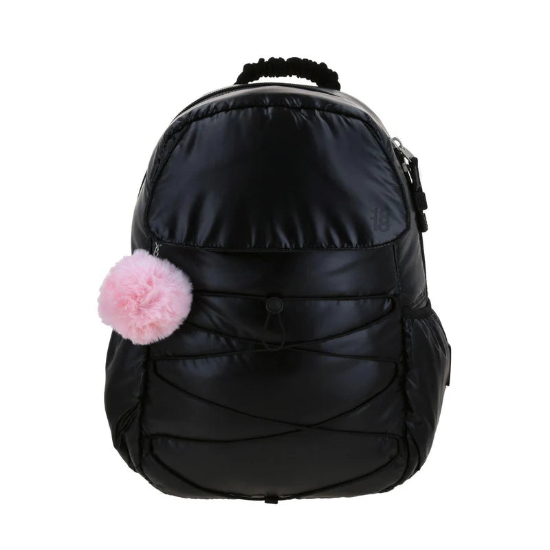 Mochila Negro Para Porta Laptop De Hasta 13" Pulgadas 1818 Lett Chenson