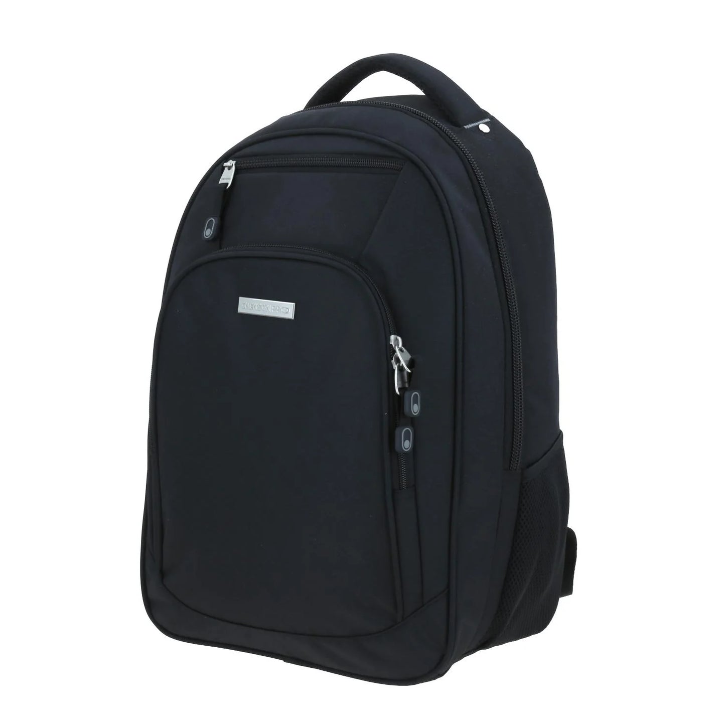 Mochila Grande Chenson Pro Para Hombre Kazio Negro Con Porta Laptop De Hasta 15".