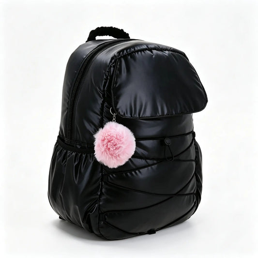 Mochila Negro 1818 Lett Porta Laptop De Hasta 13" Pulgadas Chenson