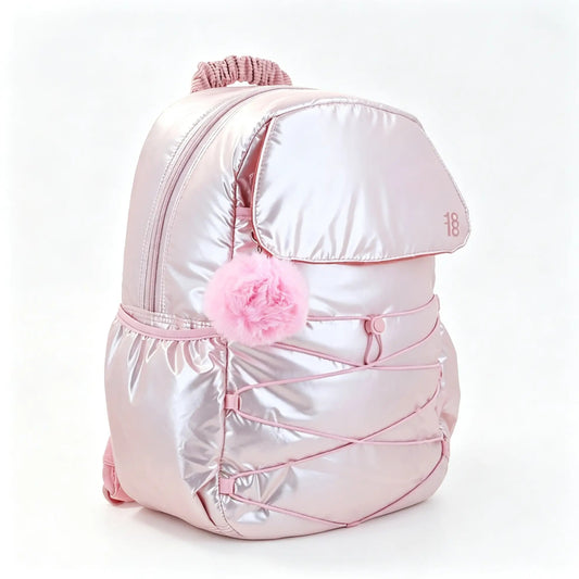 Mochila Rosa Para Porta Laptop De Hasta 13" Pulgadas 1818 Lett