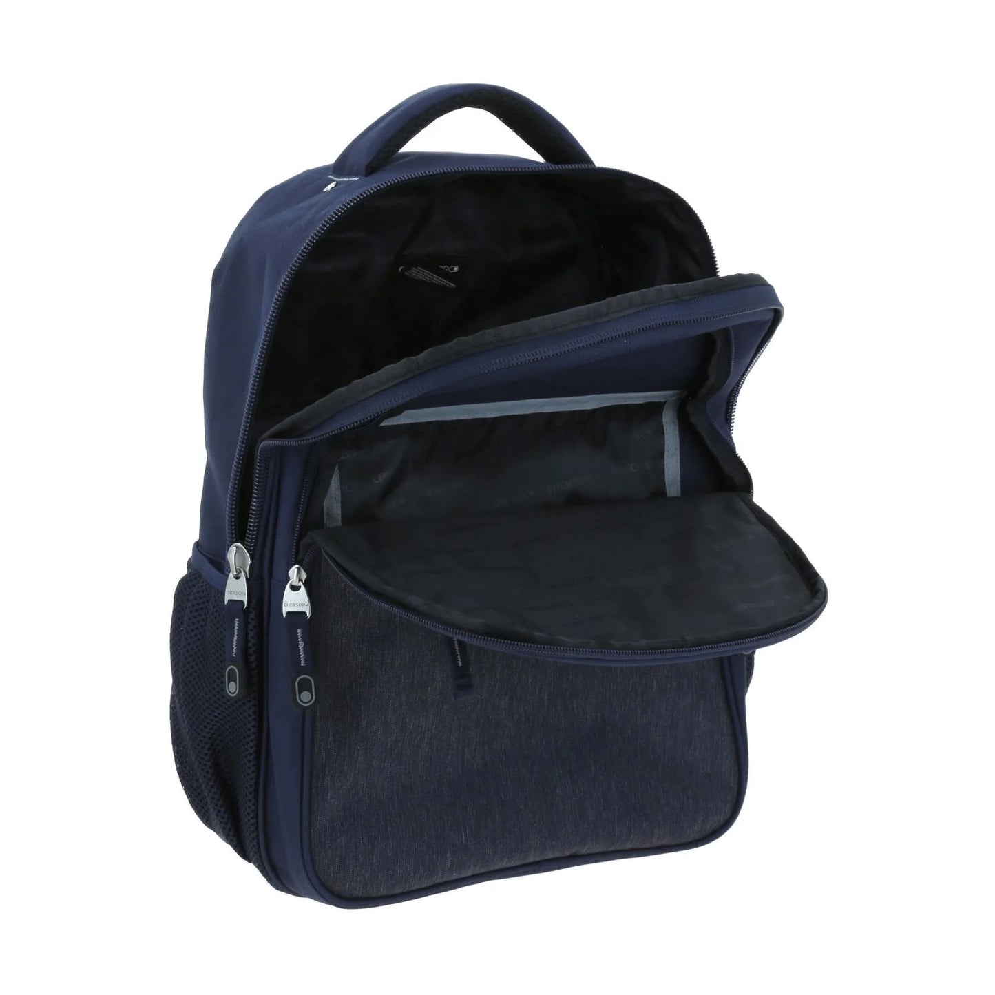 Mochila Grande Chenson Pro Para Hombre Heri Azul Con Porta Laptop De Hasta 15".