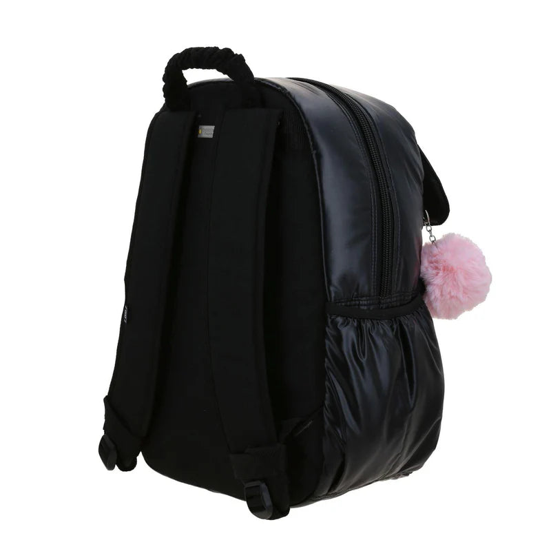 Mochila Negro Para Porta Laptop De Hasta 13" Pulgadas 1818 Lett Chenson