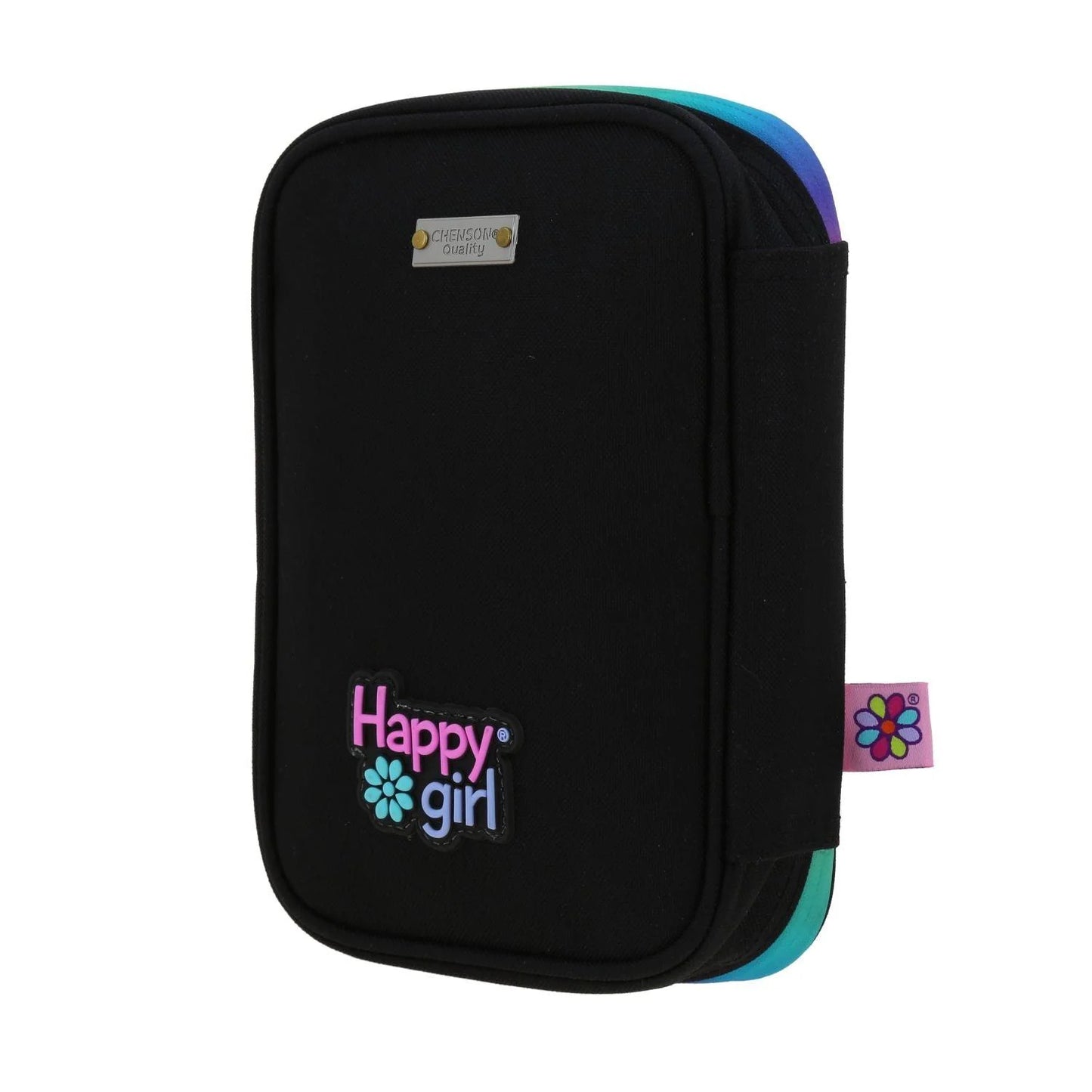 Lapicera Negro Happy Girl Clir