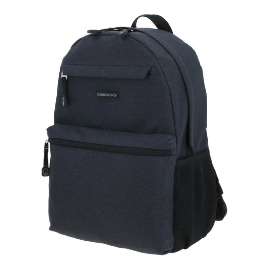 Mochila grande Chenson Pro para hombre TESA Negro con Porta Laptop de hasta 15".
