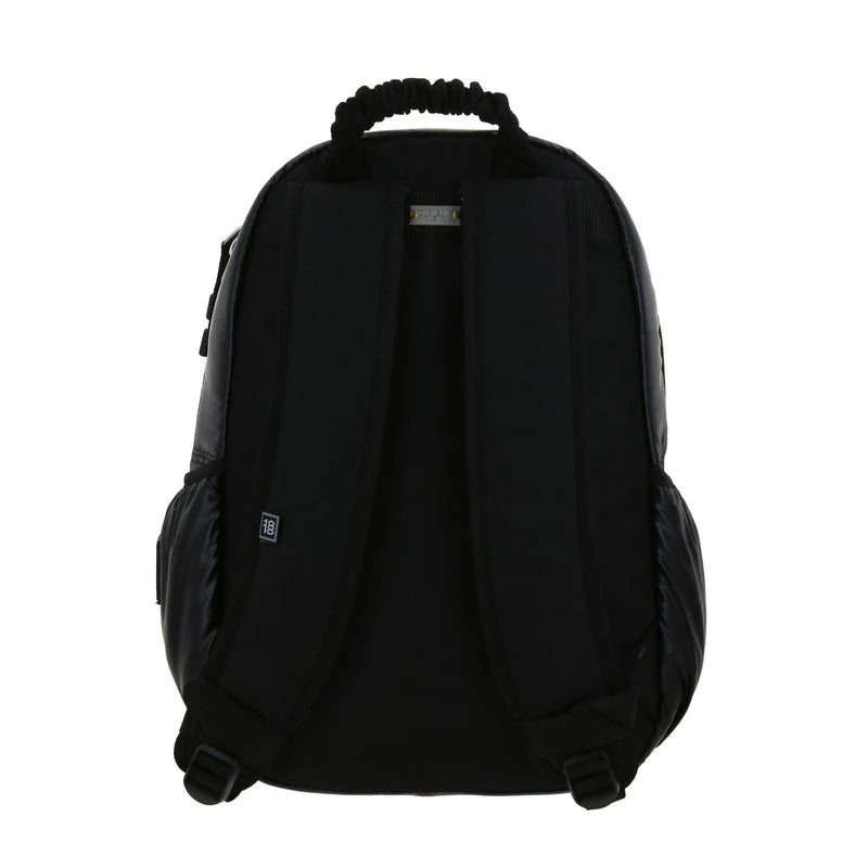 Mochila Negro Para Porta Laptop De Hasta 13" Pulgadas 1818 Lett Chenson
