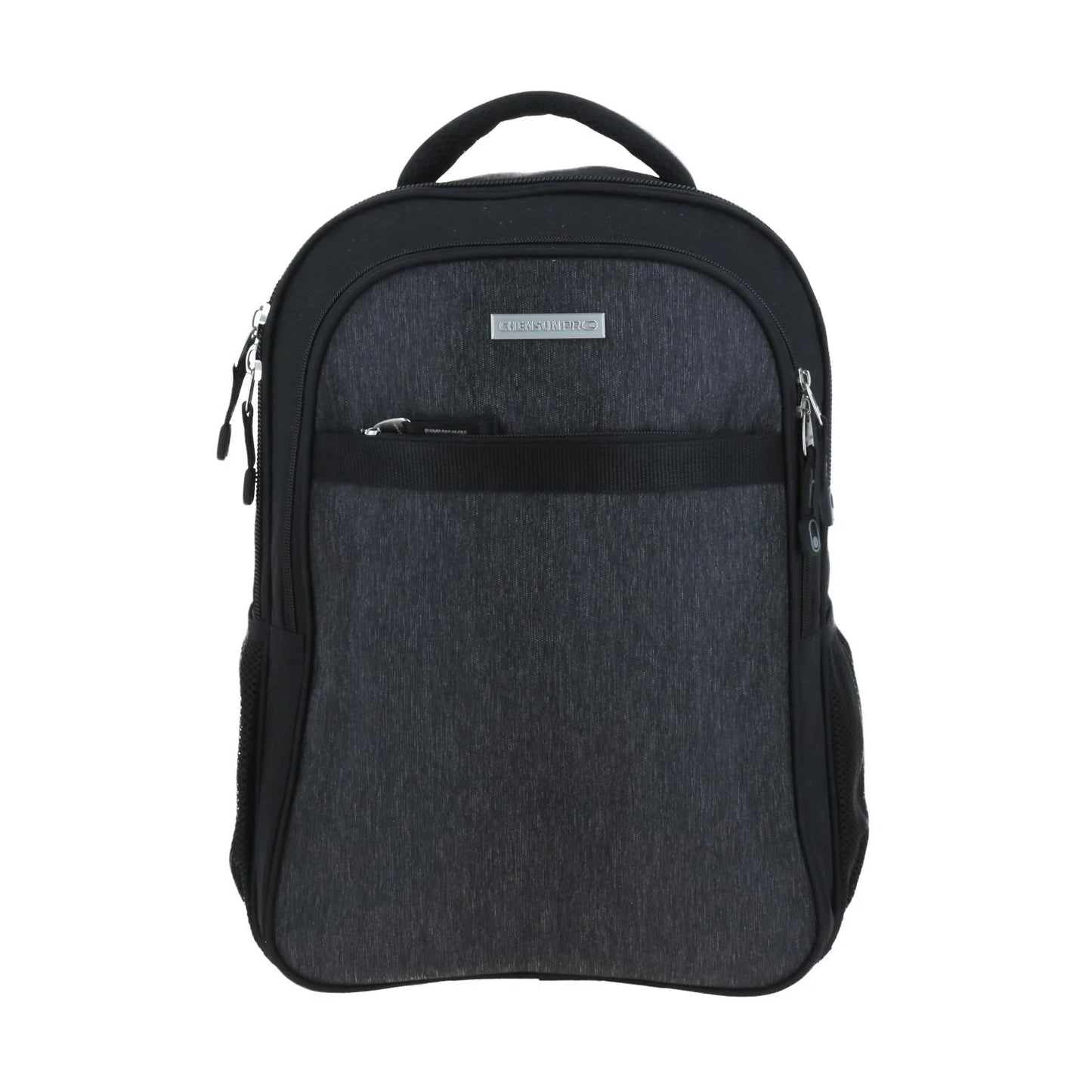 Mochila Grande Chenson Pro Para Hombre Heri Negro Con Porta Laptop De Hasta 15".