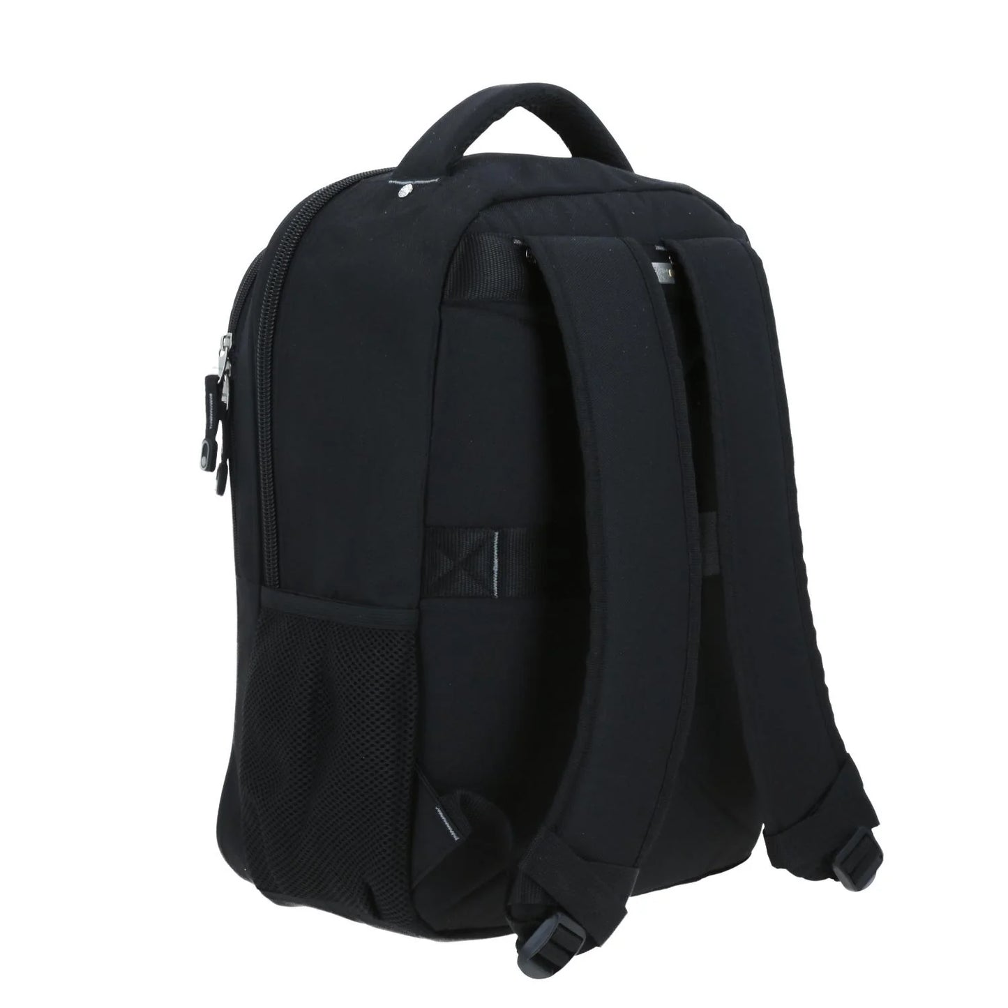 Mochila Grande Chenson Pro Para Hombre Heri Negro Con Porta Laptop De Hasta 15".
