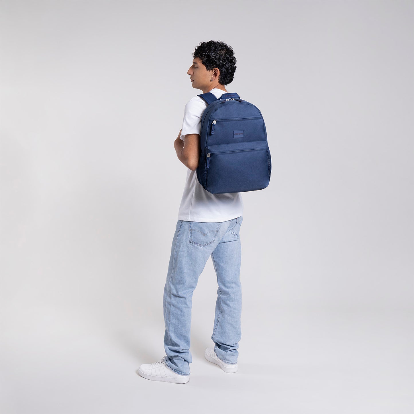 Mochila Azul Para Porta Laptop De Hasta 13" Pulgadas Chenson Chenk