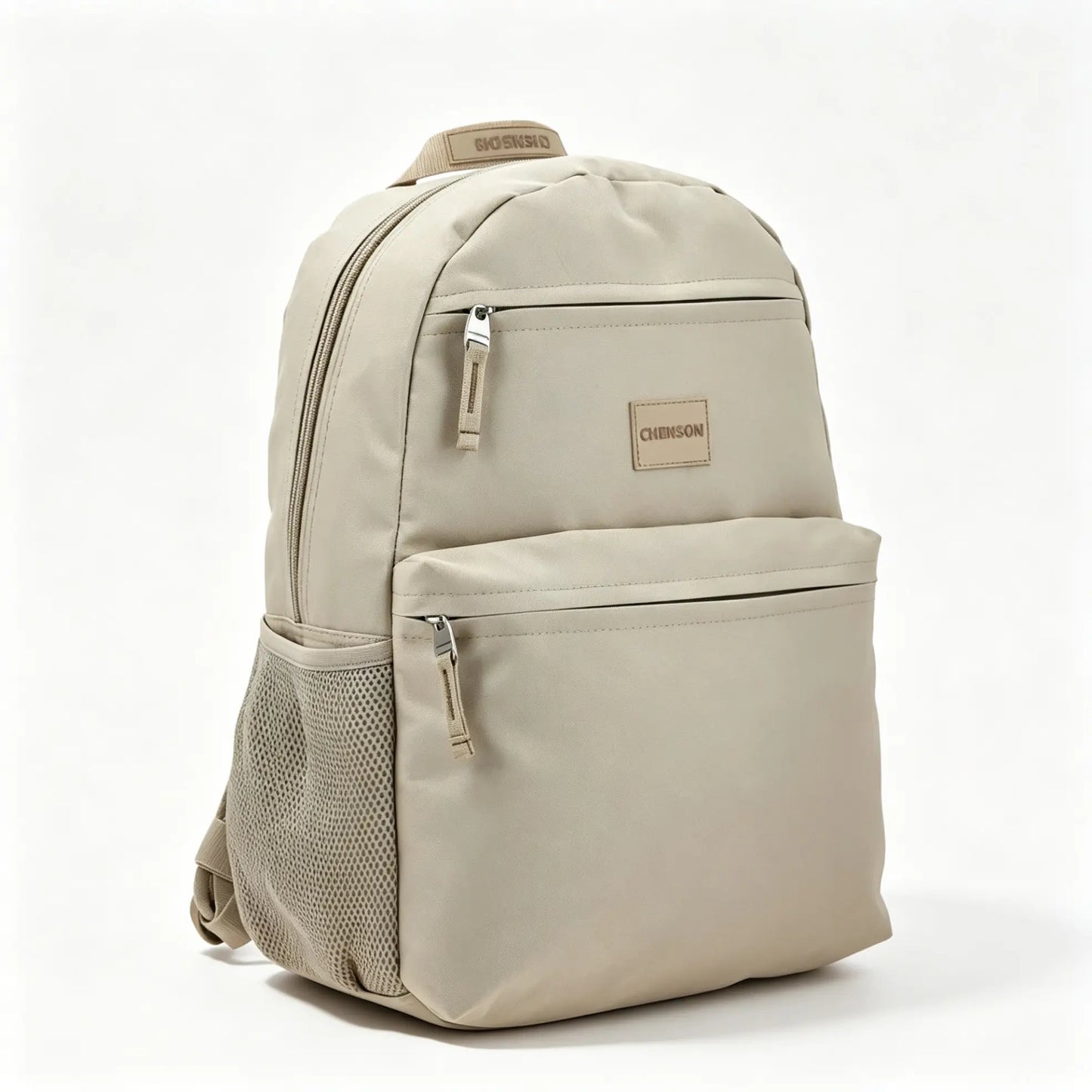 Mochila Beige Chenson Chenk | Porta Laptop hasta 13"