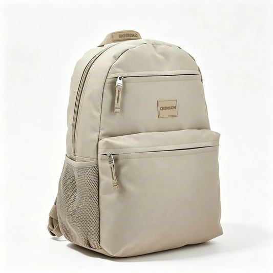 Mochila Beige Para Porta Laptop De Hasta 13" Pulgadas Chenson Chenk