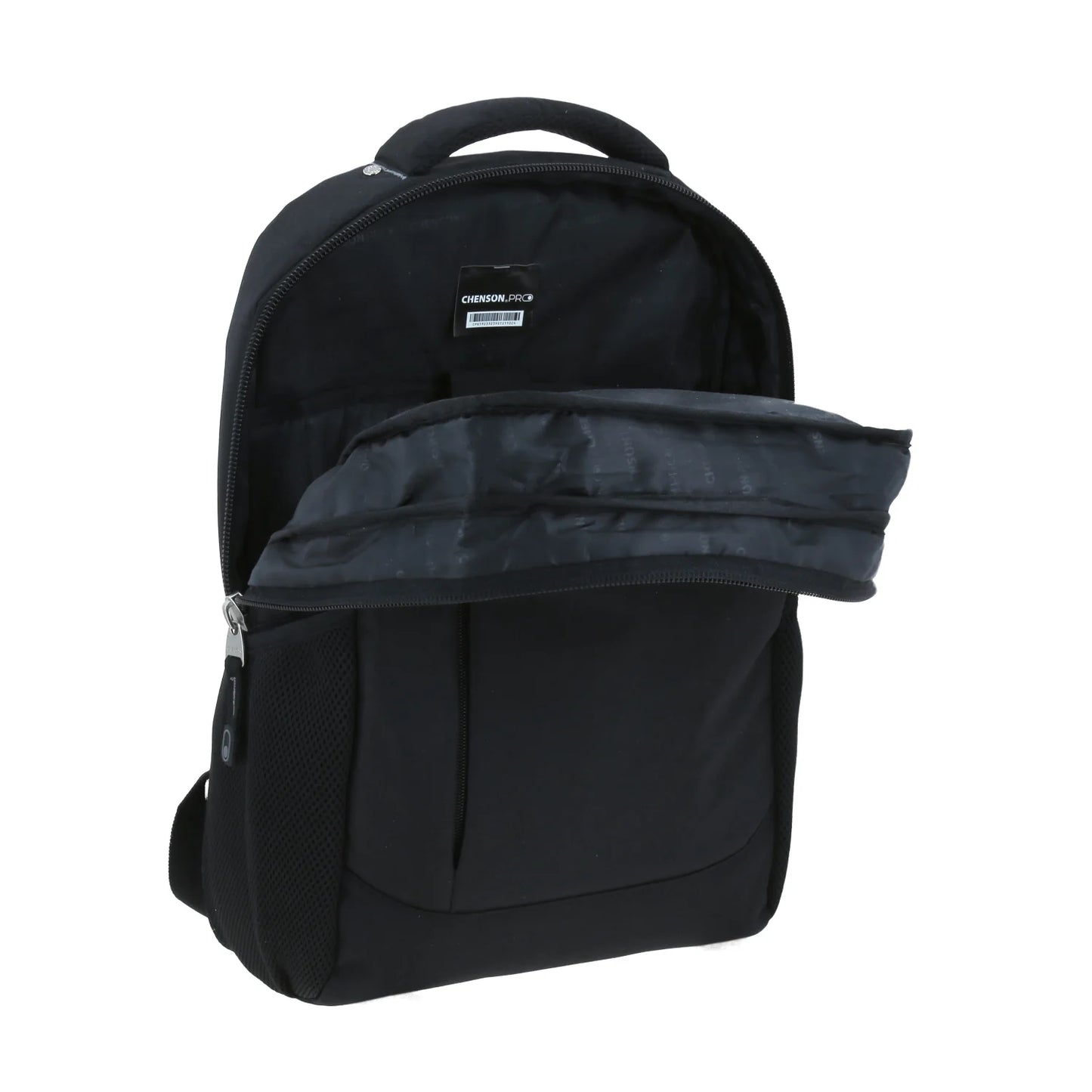 Mochila grande Chenson Pro para hombre EVAN Negro con Porta Laptop de hasta 15"