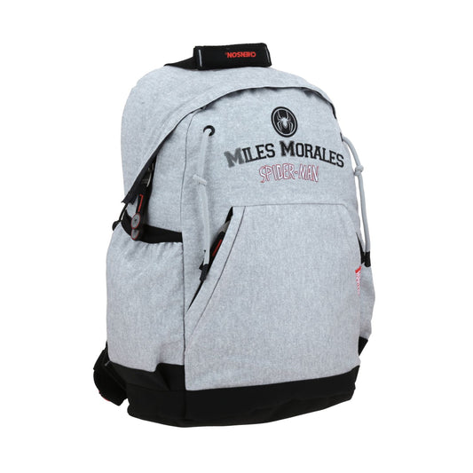 Mochila Miles Morales Gris Chenson Hood